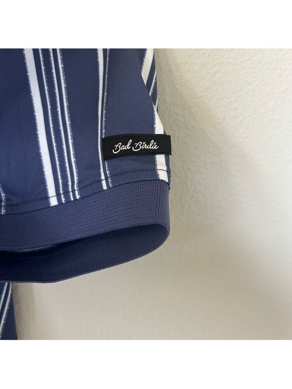 Bad Birdie Winning Streak Polo Mens XL Cobalt Blue Golf Performance NWT - Picture 3 of 5
